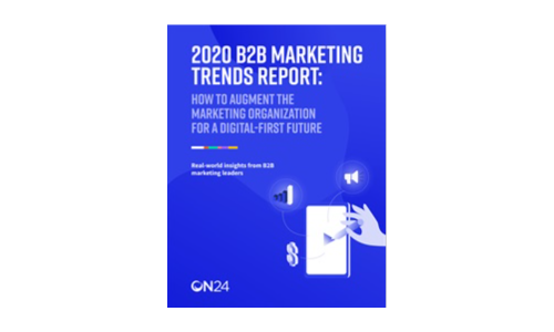 2020 B2B Marketing Trends Report: Sådan øges marketingorganisationen for en digital første fremtid