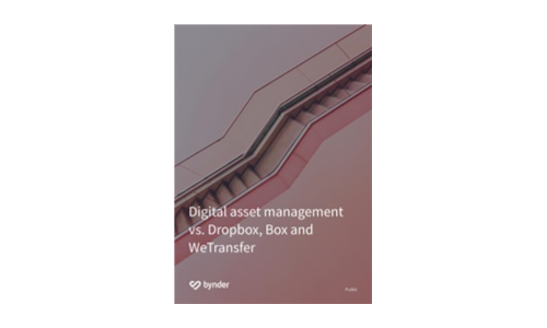 Digital Asset Management vs. Dropbox, Box og Wetransfer